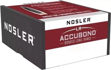 Picture of Nosler Bullets, AccuBond Long Range - 270 Caliber (.277"), 165Gr, Spitzer, 100ct Box