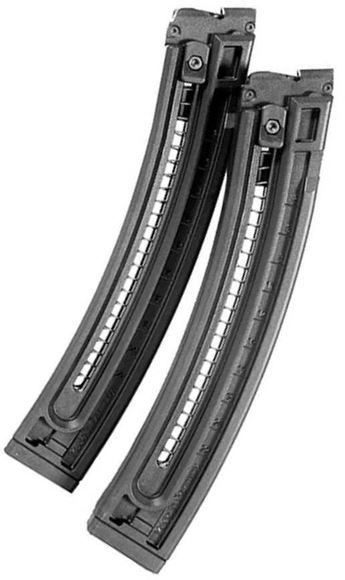 Picture of German Sport Guns (GSG) Magazines - GSG-16 Magazine, 22rds, Black (Twin Pack)