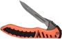 Picture of Havalon Knives, Piranta Forge Razor Knife -#60A Blades, 2-3/4", Orange ABS Polymer Handle w/ Non-Slip Rubber Grip, Removable Holster Clip, Nylon Holster, Fits All Piranta Blades