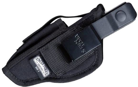 Picture of Uncle Mike's Sidekick Holster - Large Frame Semi Auto, Black Nylon