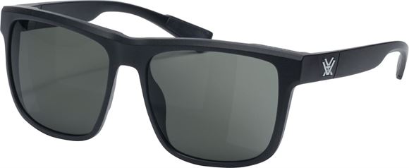 Picture of Vortex - Banshee Sunglasses, Black Frame, Smoke Lens.