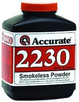 Picture of Accurate A22301 2230 Smokeless Propellant Rifle Powder, 1 lb