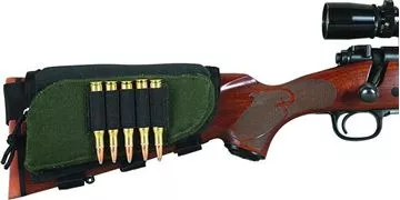 Picture of Allen Shooting Accessories, Shell Holders - Adjustable Buttstock Shell Holder, Universal Fit, Rifle, 5 Cartridges