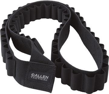 Picture of Allen 220 Shotshell Bandolier Holds 56 12-Gauge Shells, Black