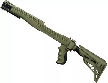 Picture of ATI B2201216 Ruger 10/22 TactLite 6Position Adjustable side folding stock in desert tan/cheekrest system