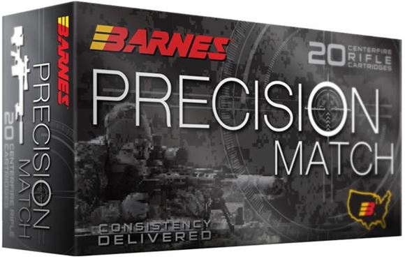 Picture of Barnes 30818 Precision Match Rifle Ammo 308 175Gr OTM BT