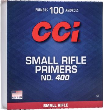 Picture of CCI 0013 400 Std Small Rifle Primer 100 Ct