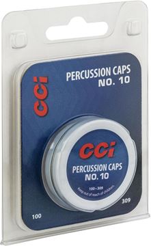 Picture of CCI 0309 Percussion Cap #10 100Bx/Pk 10 Tins/Case