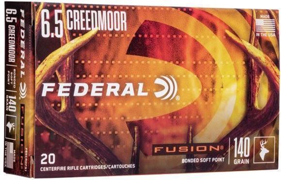 Picture of Fusion F65CRDFS1 Rifle Ammo 6.5 Creed 140 Gr, 20/box