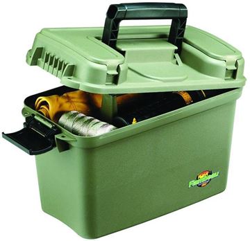 Picture of Flambeau Hard Storage -  Dry Box/Ammo Can, 13"L x 6.5"W x 8.25"D w/O-Ring Seal, Lift-Out Tray, Flip Top Lid, Olive