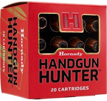 Picture of Hornady 9083 Hunter Pistol Ammo 44 Rem Mag, 200 Gr, Monoflex, 20 Rnd