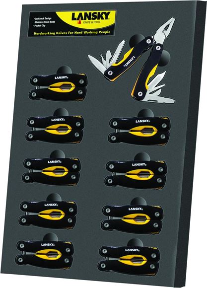 Picture of Lansky LSMT050 Mini Multi-Tool Display 10-Piece Mini Multi-Tool Display