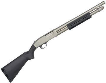 Picture of Mossberg 50767 590A1 Pump Shotgun 12 GA, 18.5"Bbl, Mlok Forend,Bead Sight, Marinecoat, 6+1 Rnd