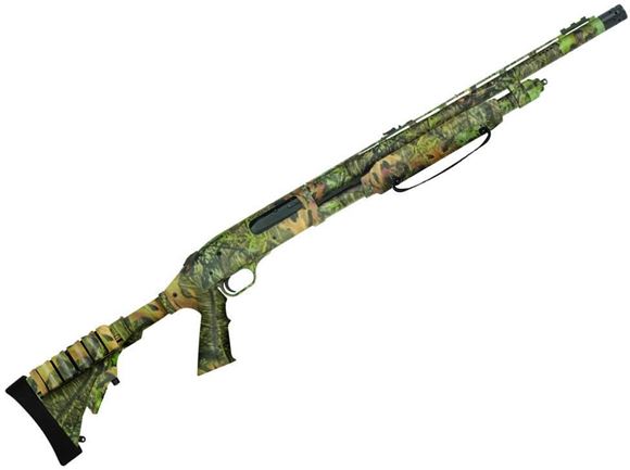 Picture of Mossberg 63102 835 Flex Turkey Pump Shotgun 12 Ga 20" BBL,VENT RIB, ADJ Sights, PG MOO ADJ STK, SLING 5+1 Shot