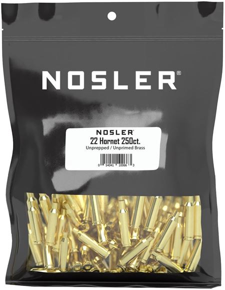 Picture of Nosler 10066 Bulk Brass, 22 Hornet NOS HS Brass,-250 ct