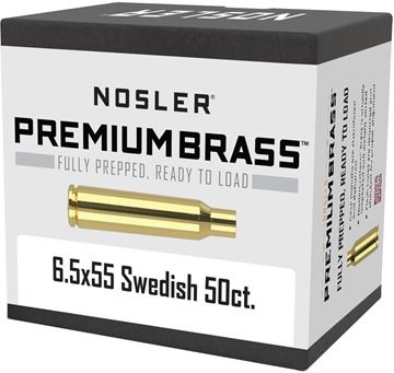 Picture of Nosler 10212 Custom Brass, 6.5Mmx55 Swed (50Ct)