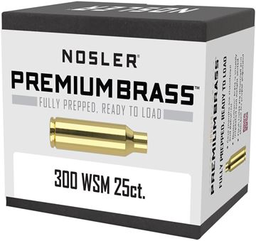 Picture of Nosler 11863 Custom Brass, 300 WSM (25 ct.)