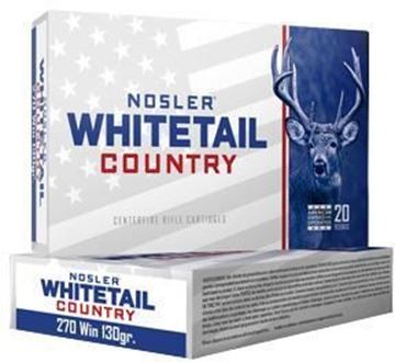 Picture of Nosler 40110 WCA Whitetail Country 270 Win, 130g SB SP, 20 Rnd