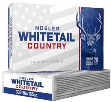 Picture of Nosler 40120 WCA Whitetail Country 308 Win, 165g SB SP, 20 Rnd