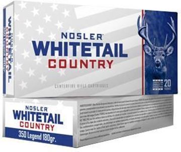 Picture of Nosler 40130 WCA Whitetail Country 350 Legend, 180g SW, 20 Rnd