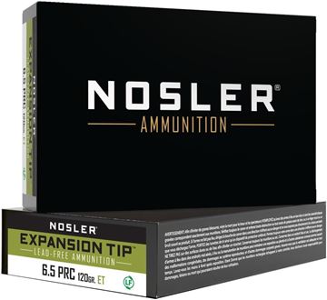 Picture of Nosler 40688 E-Tip Rifle Ammo, 6.5 PRC 120gr Lead Free E-Tip (20 ct.)