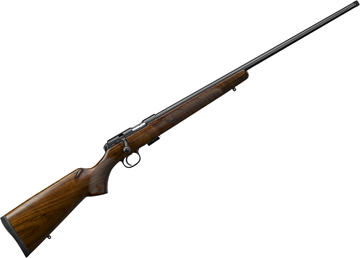 Picture of CZ 457 Bolt-Action Rifle - 22 WMR, 24", Cold Hammer Forged, 1/2X20 Threaded, Walnut Stock, Detachable Mag, Adjustable Trigger, 5rds