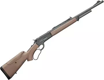 Picture of Davide Pedersoli 010S733303 86/71 Lever Action Droptine Rifle 30-30 Win, 19" Bbl, techno polymer stock, oversized loading , 5 Rnds