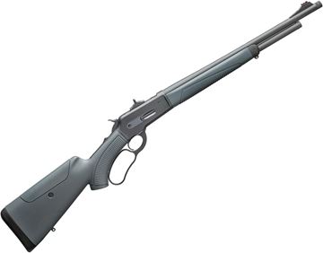 Picture of Davide Pedersoli 010S735457 86/71 Lever Action Boarbuster "Shadow" Rifle 45-70 Gov, 19" Bbl, techno polymer stock, oversized loading , 5 Rnds