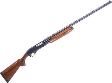 Picture of Used Remington 870 Wingmaster Magnum Pump-Action Shotgun, 20Ga, 3", 28" Barrel, Blued, Wood Stock, Vented Rib, Mid Bead, Full Rem Choke, Good Condition