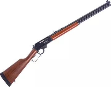 Picture of Used Marlin 1895 CB Lever-Action Rifle, 45-70, 20" Octagonal Barrel, Blued, Wood Stock, Buckhorn Sights, JM Stamped, Crossbolt Safety, Limbsaver Pad, Good Condition