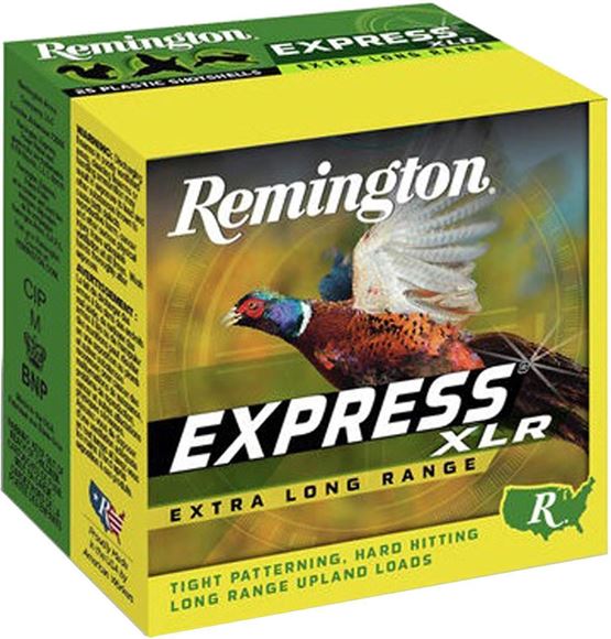 Picture of Remington Express Extra Long Range Load Shotgun Ammo - 12Ga, 2-3/4", 3-3/4 DE, 1-1/4oz, #5, 25rds Box, 1330fps