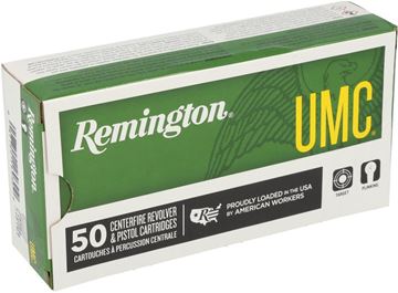 Picture of Remington UMC Pistol & Revolver Handgun Ammo - 10mm Auto, 180Gr, MC, 50rds Box