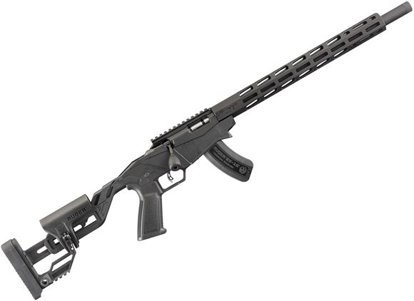 Picture of Ruger 8404 Precision Bolt Action Rifle, 22 WMR, 18" Threaded Bbl Quick-Fit Adjustable Stock, 15+1 Rnd