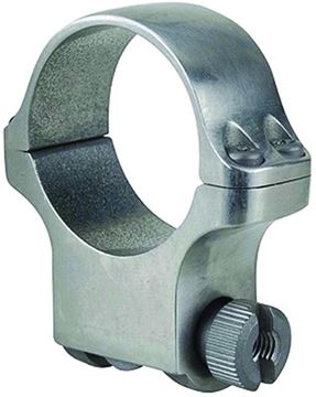 Picture of Ruger 90286 Scope Ring, 30mm for 52mm, High, Stainless Steel