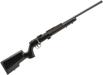 Picture of Savage 25752 Mark II TRR-SR Bolt Action Rifle 22 LR, 22" Matte Black Threaded Bbl, Wood Stock, 5+1 Round, Accu-Trigger