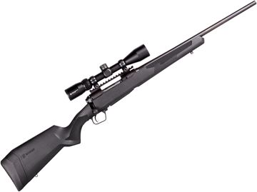 Picture of Savage 57303 110 Apex Hunter XP Bolt Action Rifle 243 Win, 22" Bbl Blk, Blk Syn Lop Stock, 4 Rnd Dm, Vortex Crossfire II 3-9X40, Ac