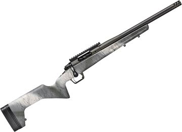 Picture of Springfield BAT91665CMCFGC 2020 Redline Bolt Action Rifle, 6.5 Creed, 16" Carbon Fiber Bbl, Olive, Black Webbing Stock, Mount, 3+1 Rnd