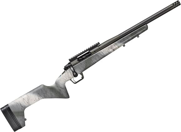 Picture of Springfield BAT91665CMCFGC 2020 Redline Bolt Action Rifle, 6.5 Creed, 16" Carbon Fiber Bbl, Olive, Black Webbing Stock, Mount, 3+1 Rnd