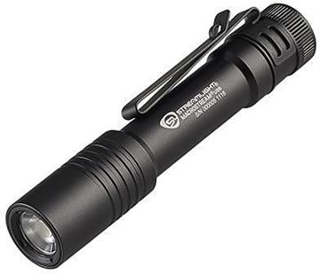 Picture of Streamlight 66320 MacroStream USB Compact Personal Light - with USB cord and lanyard, Black