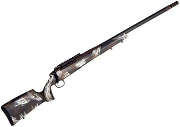 Picture of Weatherby 3WACT300PR4B 307 Alpine CT Bolt Action Rifle 300 PRC 24" Bbl, Carbon Fiber With WYO Brown Brushed Sponge Pattern 3+1 Rnd