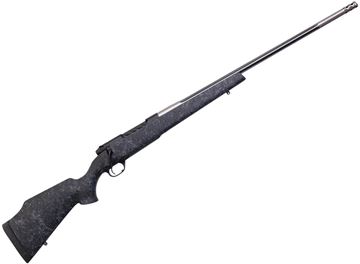 Picture of Weatherby Mark V Accumark Bolt Action Rifle - 340 Wby Mag, 28", Fluted Stainless Barrel, #3 Contour, 1-10", Monte Carlo Composite Stock, 54 Degree Bolt, 3rds, LXX Trigger