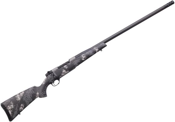 Picture of Weatherby Mark V Backcountry 2.0 Ti Carbon Bolt-Action Rifle - 300 WBY Mag, 26" Carbon Fiber Barrel, Cerakote Finish, Peak 44 Carbon Fiber Stock, Muzzle Brake, 3+1 Rounds