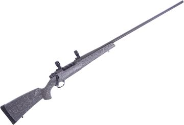 Picture of Used Weatherby Mark V Hunter Bolt-Action Rifle, 300 Win Mag, 26" Barrel, Grey Cerakote, Speckled Grey Synthetic Stock, Talley 30mm Rings, Very Good Condition